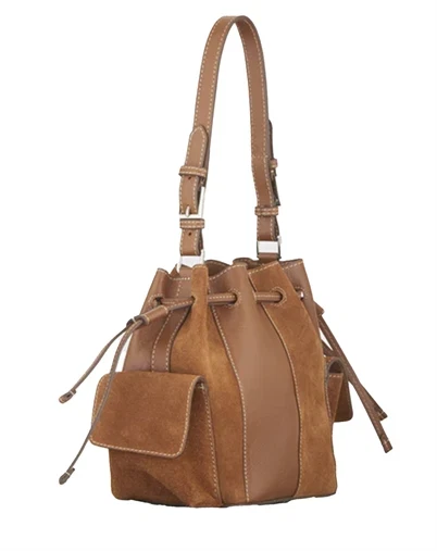 Beck Söndergaard - Mixel Bucket Small Taske - Cognac Brown